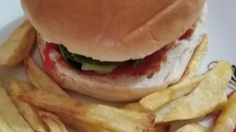 Daily meal #184 homemade burgers