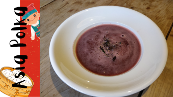 Chilled Watermelon and Shiso Soup