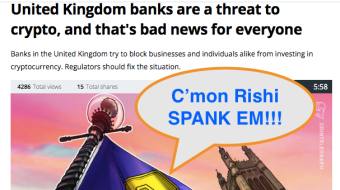 The funniest thing that's vaguely crypto in the world right now