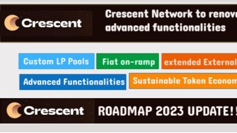 Crescent Network to renovate with new features evolving into a Dex with advanced functionalities