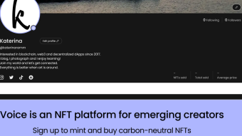How to sell your NFTs on voice.com - Easy sign up - No gas fees [Tutorial]