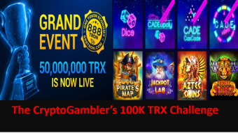 Week 1 of the 100K TRX challenge (5525 TRX profit)