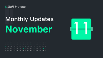 StaFi November Development Recap