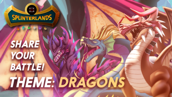 Splinterlands Weekly Battle Challenge - Dragons, roots and fatigue