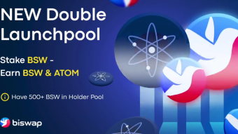 Biswap New Double LaunchPool - Earn Earn BSW & ATOM During the bear Market