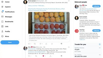 Being Tipped On Twitter With Hive By HiveTips