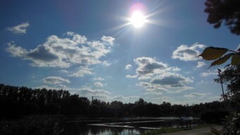 Beautiful Monday, bike, walk and kilometers in the legs - My Actifit Report Card: September 4 2023