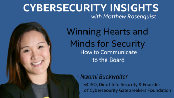 Video Interview: Winning Hearts and Minds for Security with Naomi Buckwalter