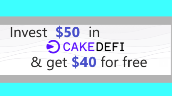 Just 5 more days to get $40 bonus for free #CakeDeFi