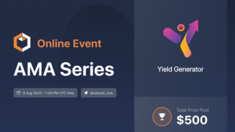 Yield Generator x Satoshi Club AMA Recap from the 9th of August