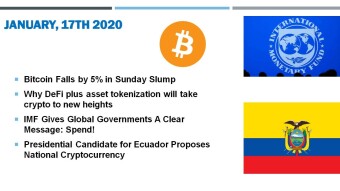 🗞 Daily Crypto News, January, 17th💰