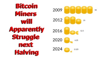 Bitcoin Miners will Apparently Struggle next Halving