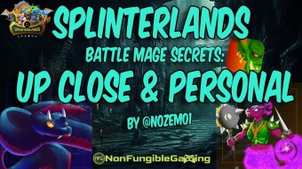 Splinterlands - Battle Mage Secrets: Up Close & Personal! (speed wins!!)