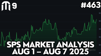 SPS Market Analysis Aug 1 – Aug 7 2025 | Splinterlands #463