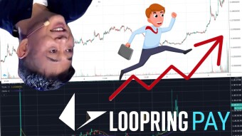 Loopring will become the crypto PayPal - Loopring requires only 0.00006 USD per transaction. - During the week, growth exceeded 100%.