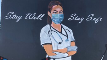 STREET ART #20 - STAY SAFE