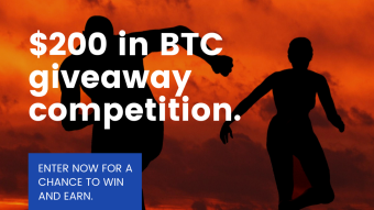 $200 in BTC Giveaway Competition.