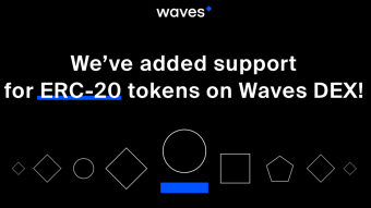 Waves DEX with ERC20 token
