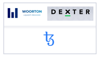 Institutional liquidity provider Woorton will increasingly provide liquidity on DEXter, the first Tezos-based DEX
