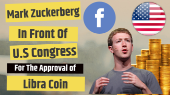 Mark Zuckerberg in Front of U.S Congress For the Approval of Libra Coin