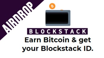 Blockstack Airdrop $1 BTC for register (Keybase similar)