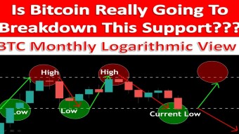Is Bitcoin Really Going To Breakdown This Support??? | BTC Monthly Logarithmic View