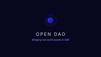 OpenDAO Bridges Gap Between Real-World Assets and DeFi