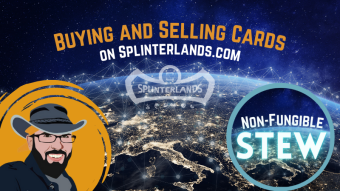 Buying and Selling Splinterlands Cards on the Internal Monster Market