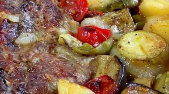 Foodbook #238 roasted leg of lamb with potatoes with recipe