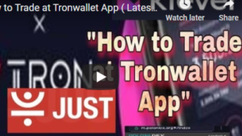 How to trade at Tronwallet App
