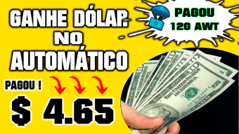 EARN DOLLAR ON AUTOMATIC - PAID $ 4.65 INSTANT PAYMENT - AIRDROP PAID 120 AWT TOKEN