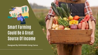 Smart Farming Could Be A Great Source Of Income