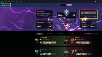 Splinterlands - Finishing the Season End with Zero Battles remaining