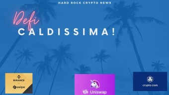 Uniswap supera Coinbase Pro! Novità sulla carta di Binance e altre news