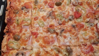 Daily meal #44 homemade pizza