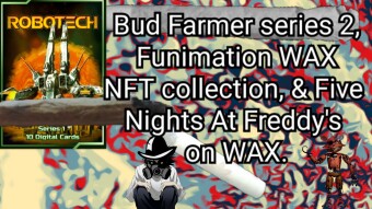 WAX market news everyone, Five nights at Freddy's NFTs, Funimation NFTs hitting WAX soon!