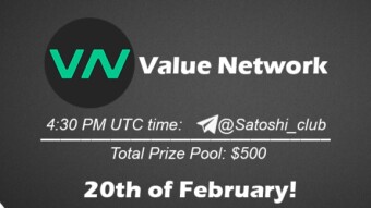 Join the AMA of Satoshi Club x Value Network. Rewards: 500 USDT, February 20th.