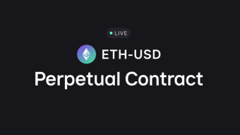 ETH-USD Perpetual Contract Market is Live
