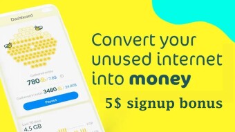 Honeygain - passive income, effortlessly by sharing your unused internet - my FIRST payout WITH PROOF!