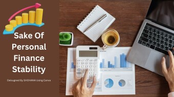 Sake Of Personal Finance Stability