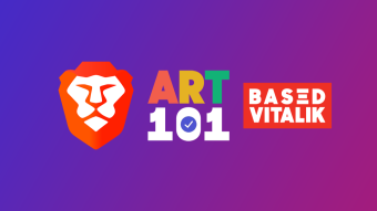 ART101 verifies next NFT drop BASΞD VITALIK with Brave Creator program.
