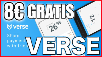 💰Verse app 8€ gratis 🔥 RETIRABLES🔥  Te lo muestro en el video🎬 #verse #verseapp