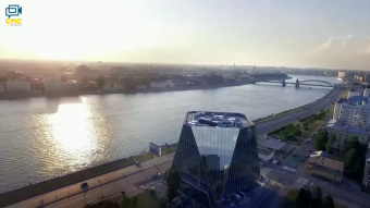 Aerial photography of Saint Petersburg