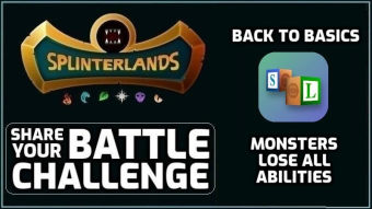 Splinterlands | Back To Basics Challenge
