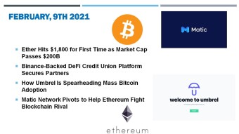 🗞 Daily Crypto News, February, 9th💰