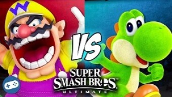 Wario VS Yoshi - Super Smash Bros Ultimate Gameplay