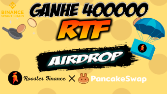 EARN 400000 RTF TOKENS - AIRDROP ROOSTER FINANCE PAYING