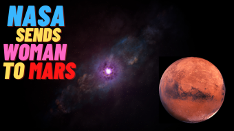 NASA sends pioneer woman to Mars