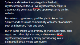 A Whole News Article Dedicated To Splinterlands, But Not One Word About Hive...