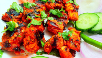 Fish Tandoori Barbecue Making Recipe. Delicious And Easy To Make